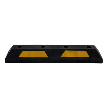 Gumowy ogranicznik parkingowy - 750 mm x 150 mm x 100 mm + Trafiki