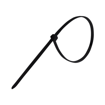 Opaski do kabli czarne UV 4,8x380 mm – Trafiki