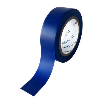 Taśma izolacyjna PVC niebieska 18mm x 10m – Trafiki