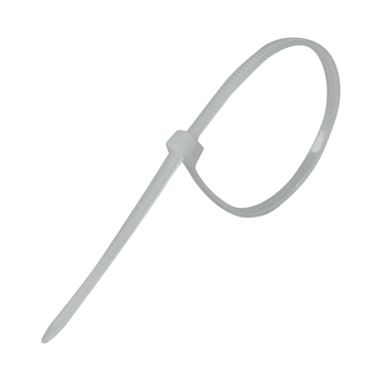Opaski do kabli białe UV 2,5x160 mm – Trafiki