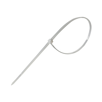 Opaski do kabli białe UV 9,0x700 mm – Trafiki