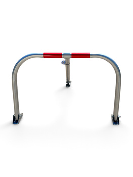 Blokada Parkingowa M-Shape 700 mm x 450 mm x 290 mm – Srebrna